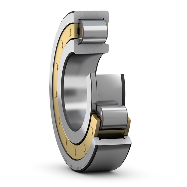 SKF NJ 312 ECM — цилиндрический роликоподшипник 60×130×31 мм