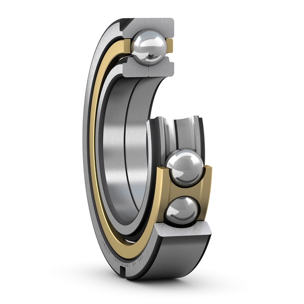 SKF QJ 236 N2MA — радиально-упорный шарикоподшипник 180×320×52 мм