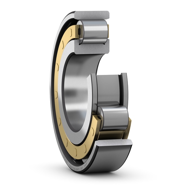 SKF N 320 ECM — цилиндрический роликоподшипник 100×215×47 мм