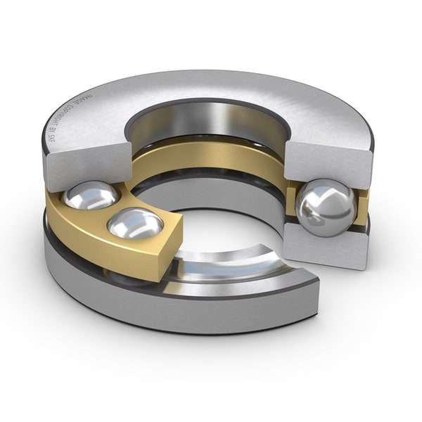 SKF 51234 M — упорный шарикоподшипник 170×240×55 мм